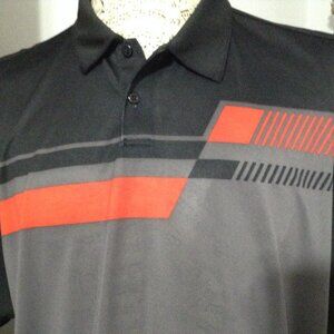 Snake Eyes Dry-18 Golf Polo Shirt Mens 2X/TTG Block Performance Moisture Wicking